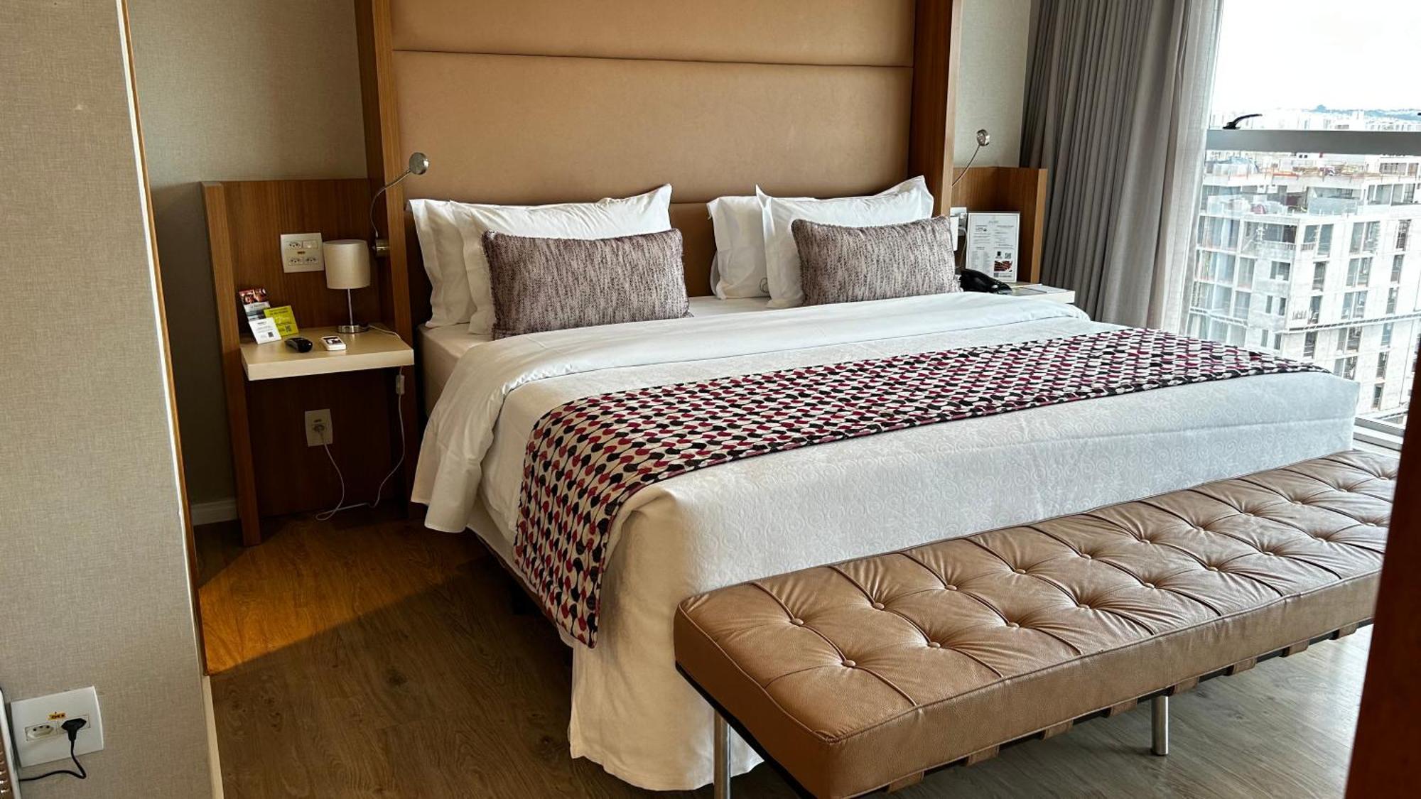 Jade Hotel Brasilia Candangolandia Eksteriør bilde A bedroom at the hotel